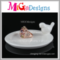 Hot Selling Lovely Bird Ring Holder Ceramic Women's Gift